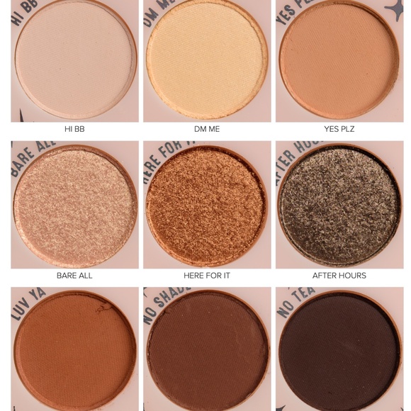 COLOURPOP Send Nudes 9-Color Eyeshadow Palette - Picture 5 of 5